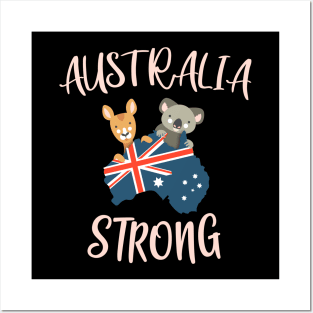 Australia Strong Posters and Art